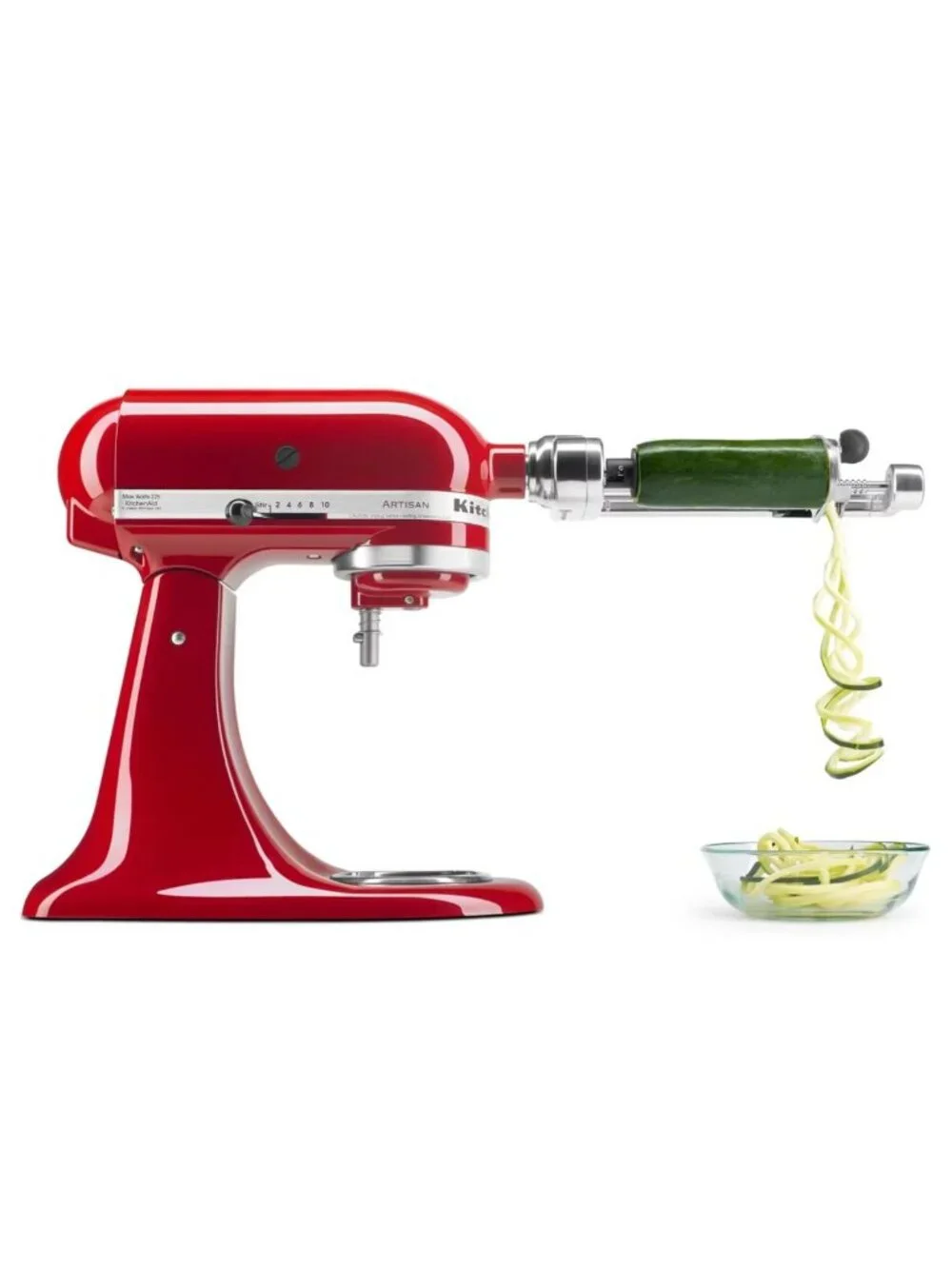 KitchenAid Spiralizer Attachment with Peel, Core Slice Model KSM1APC Stand Mixer